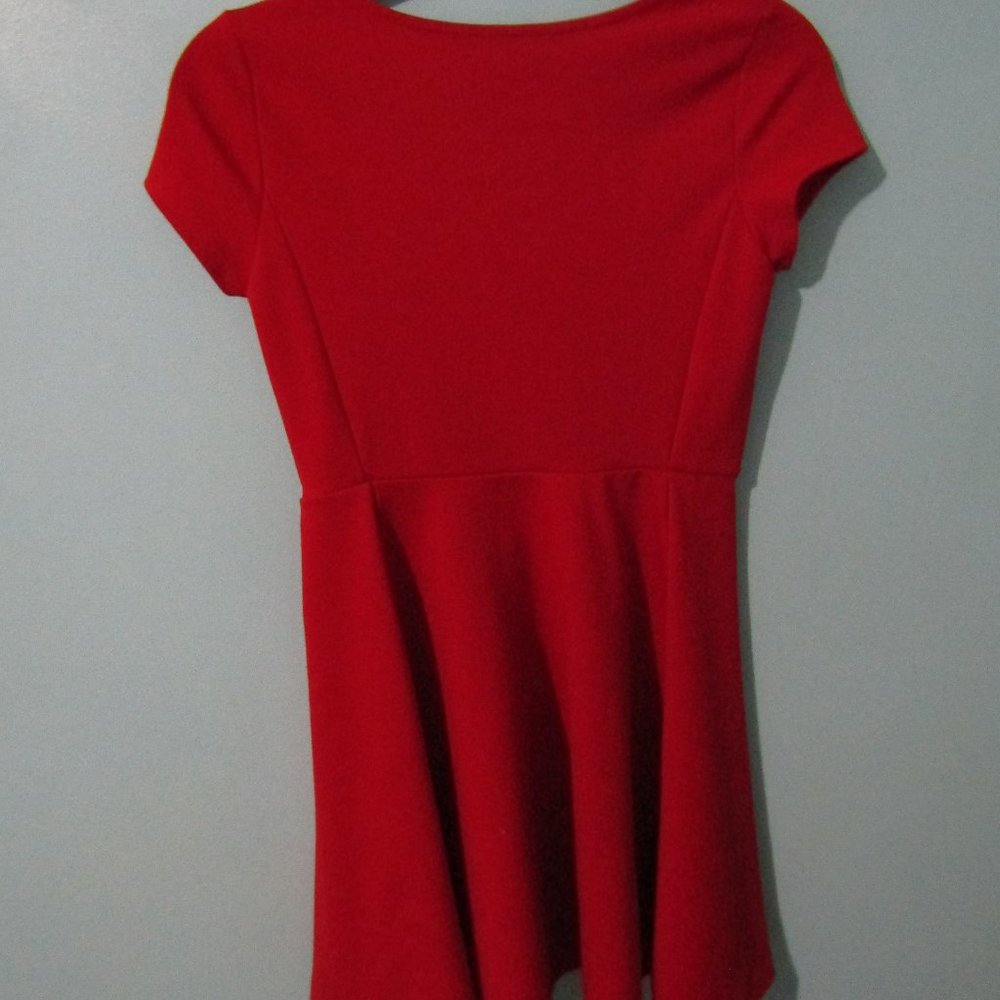 Red Girls Ralph Polo Dress - Picture 2 of 3
